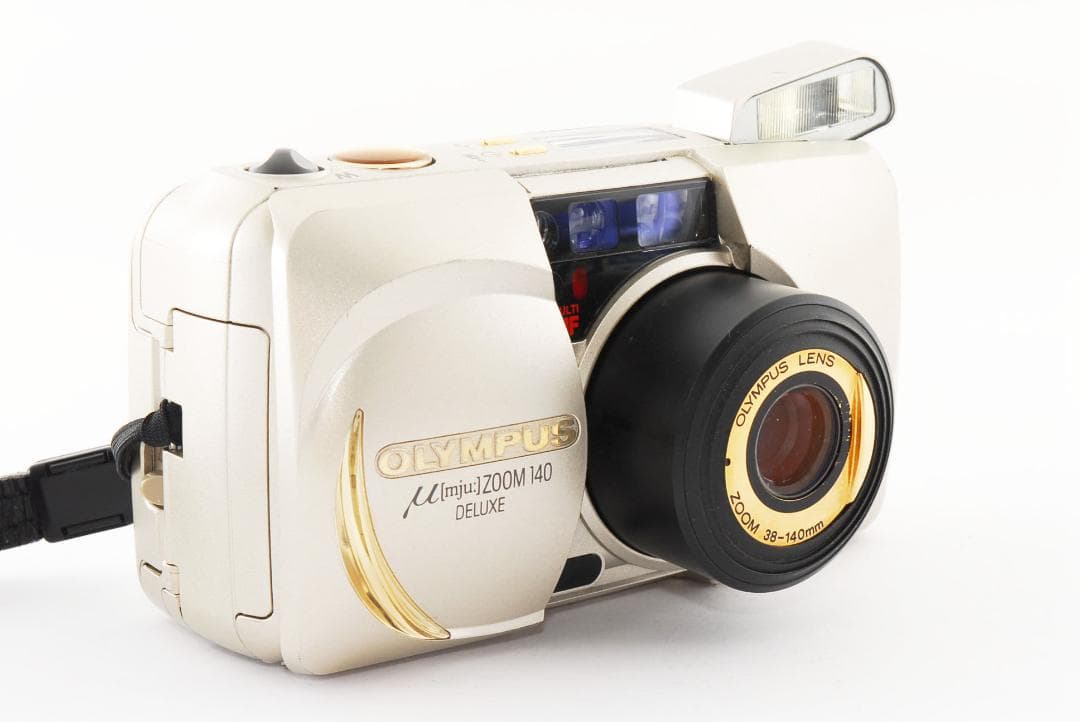 【美品 完動品】OLYMPUS μ ［ミュー］zoom 140 deluxe