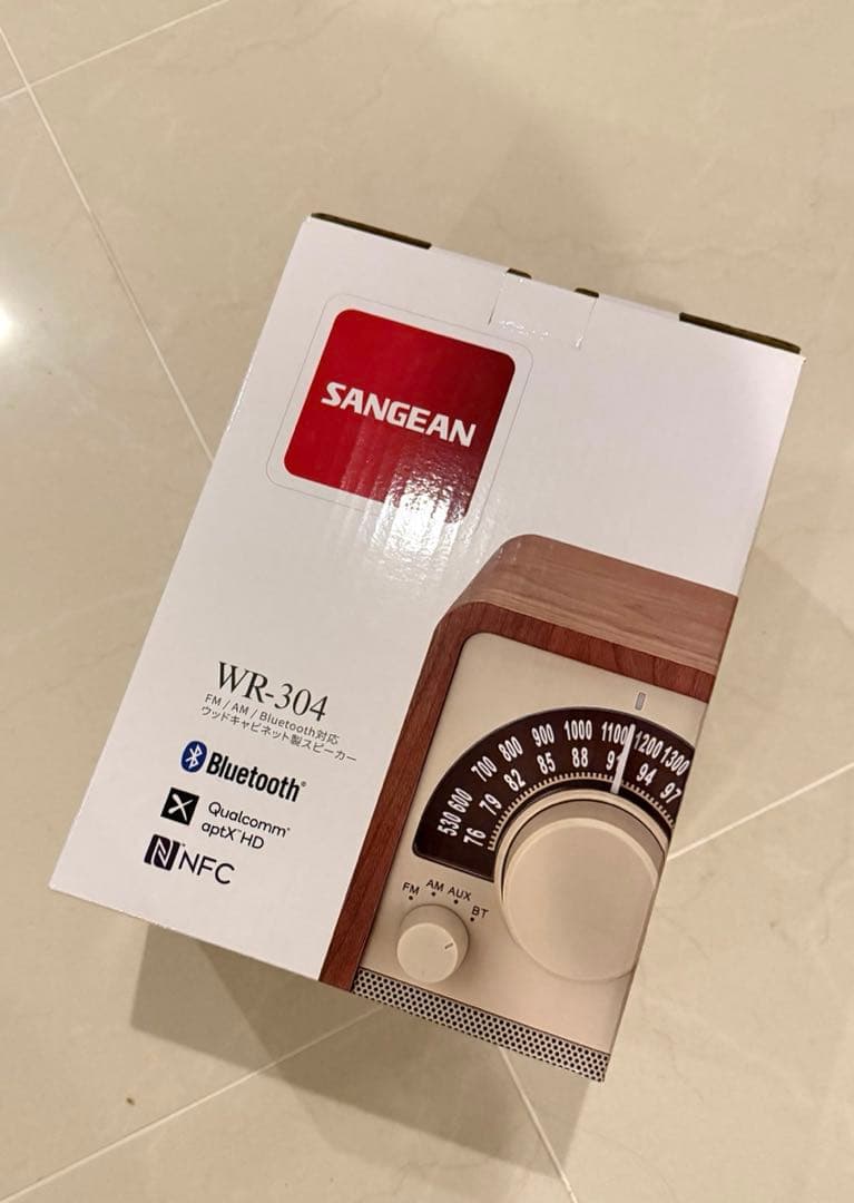 新品‼️Sangean FM/AMラジオ　Bluetoothスピーカー