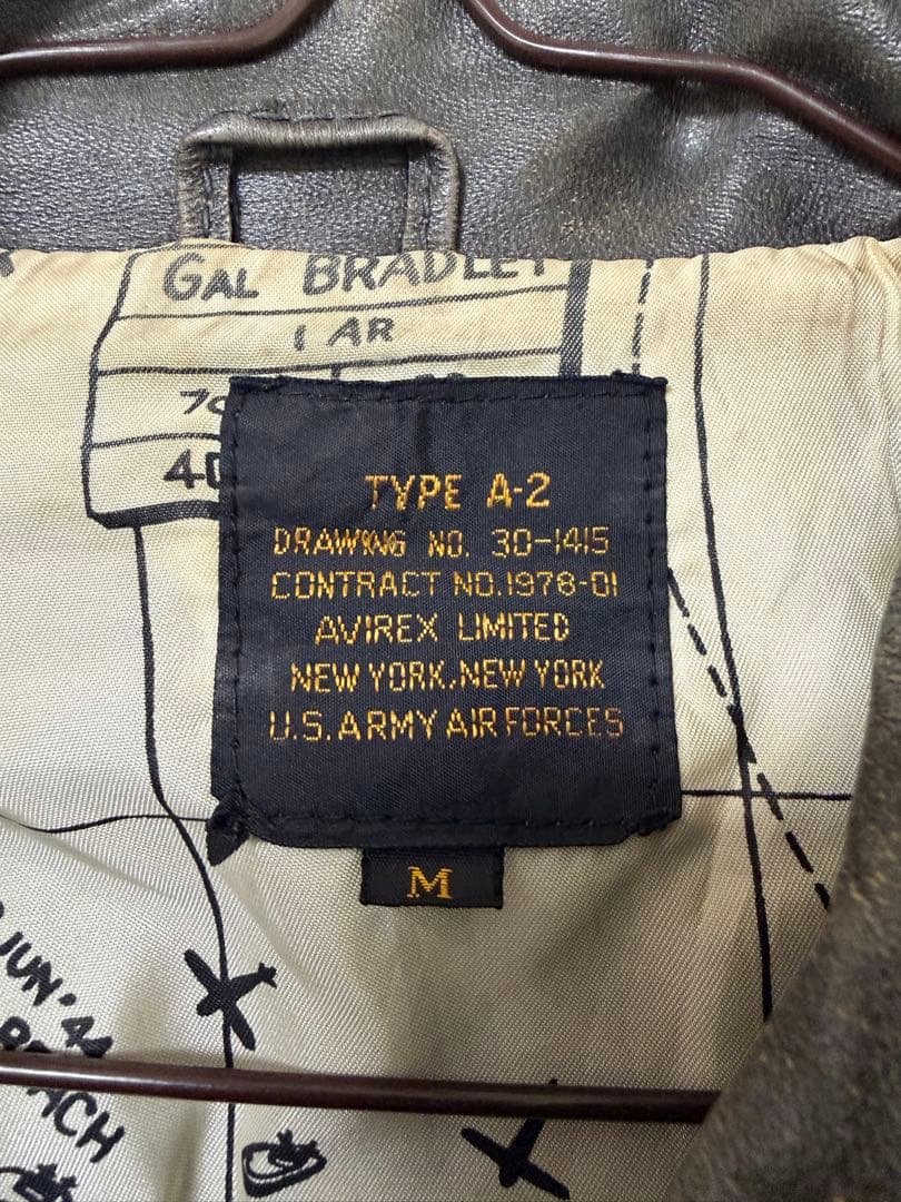 【値下げ】AVIREX A-2 フライトジャケット