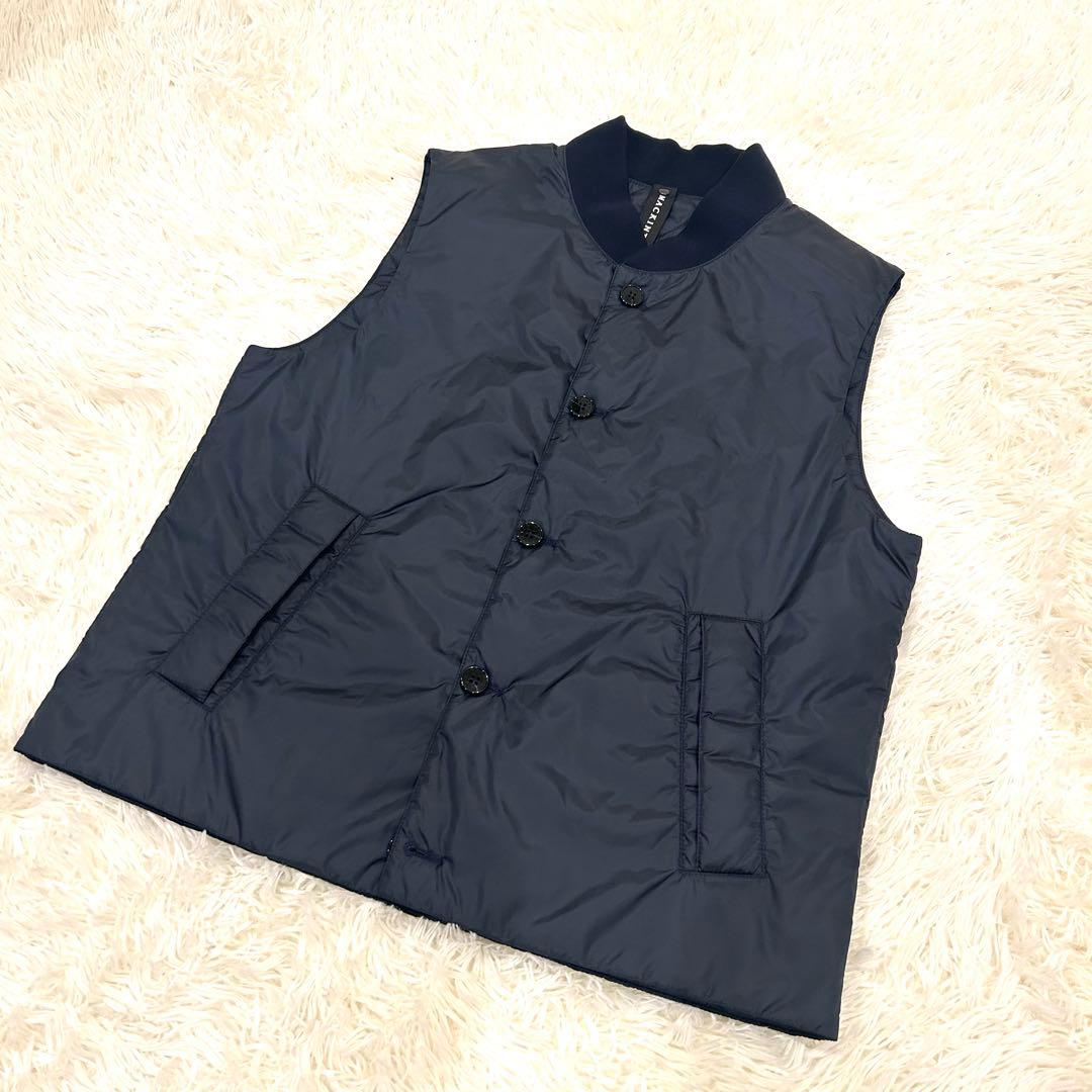 極美品 マッキントッシュ MACKINTOSH ベスト キルティング 38 中綿