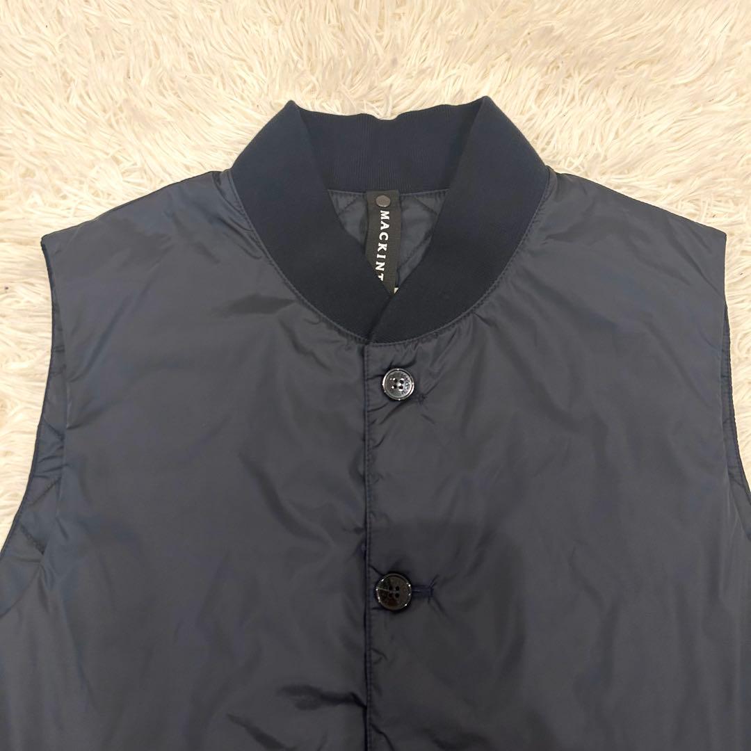 極美品 マッキントッシュ MACKINTOSH ベスト キルティング 38 中綿