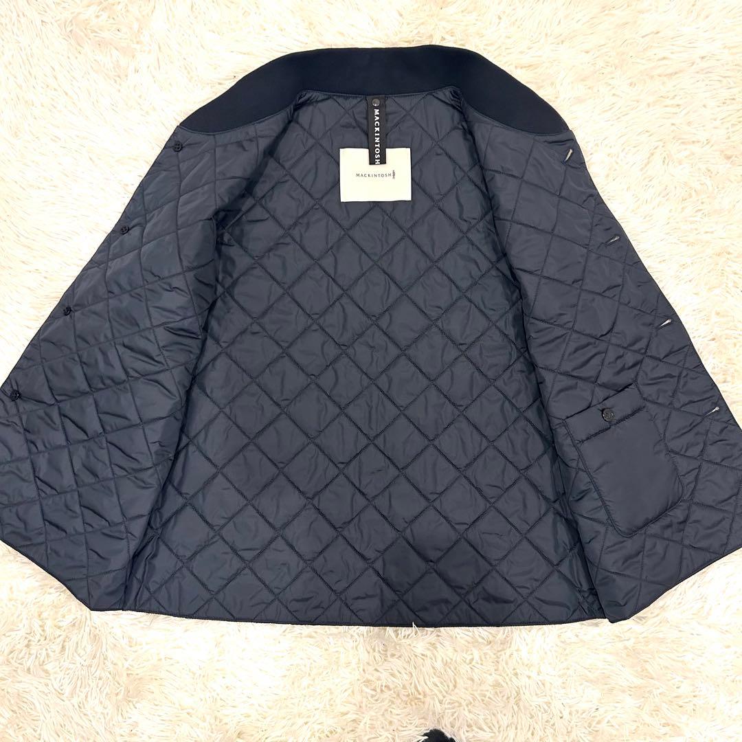 極美品 マッキントッシュ MACKINTOSH ベスト キルティング 38 中綿