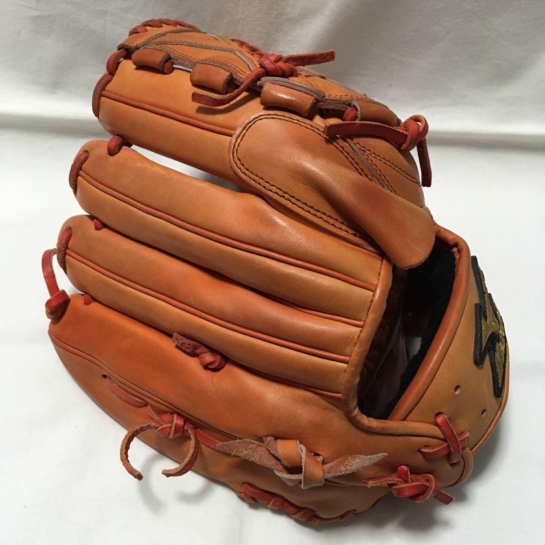 ミズノプロ　軟式投手用グローブ　オーダー　斎藤佑樹　新垣渚モデル