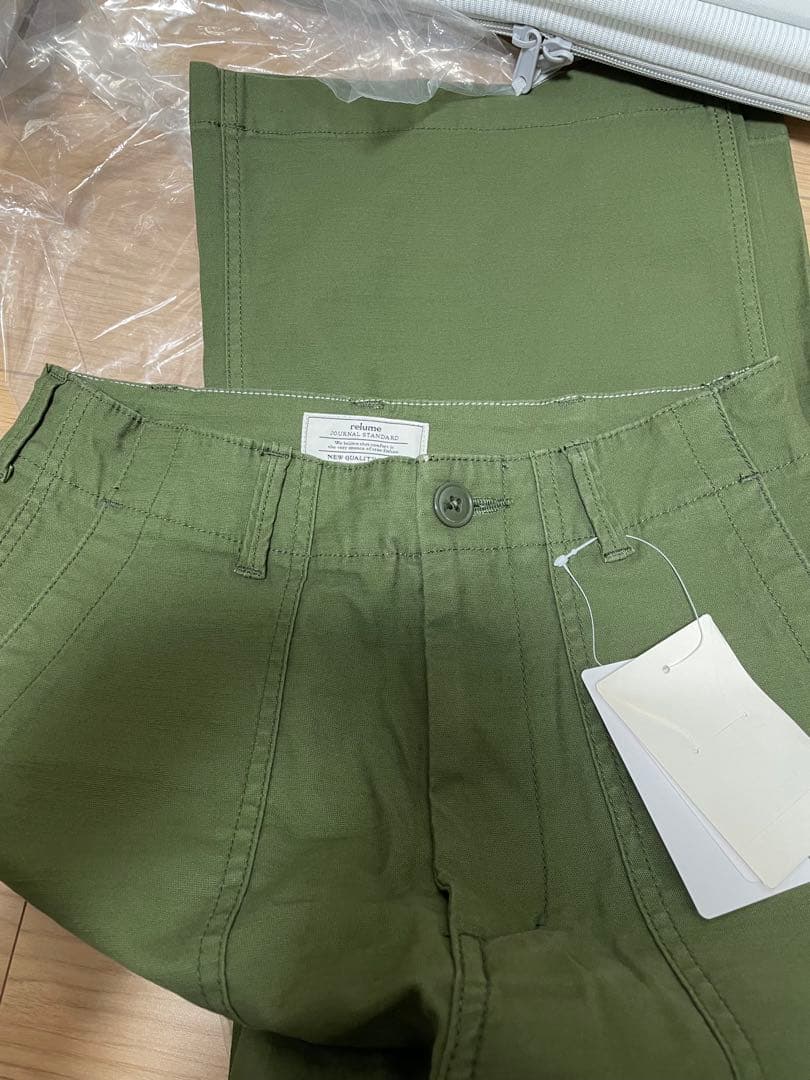 新品⭐︎ワイドベイカーパンツ　ジャーナルスタンダードレリューム