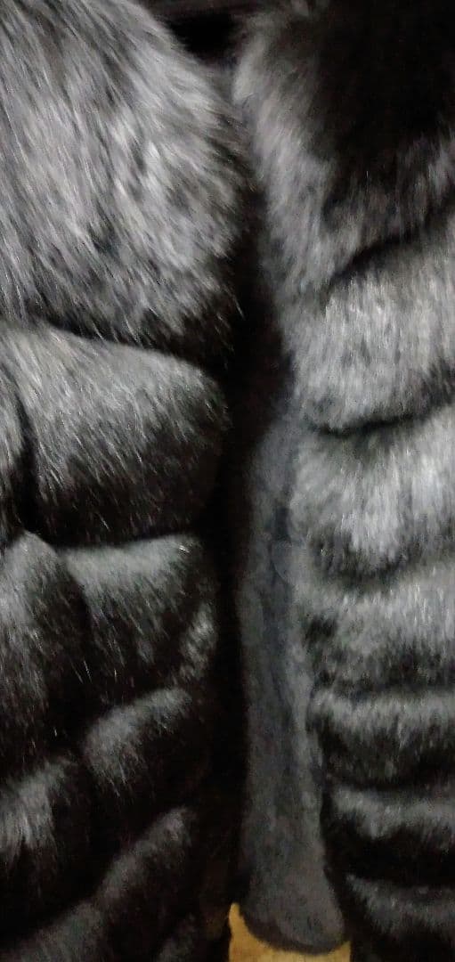 フォックスファーコート・フォックスベストファートルコ製・フォックス毛皮ジャケット