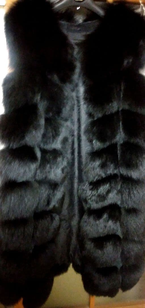 フォックスファーコート・フォックスベストファートルコ製・フォックス毛皮ジャケット