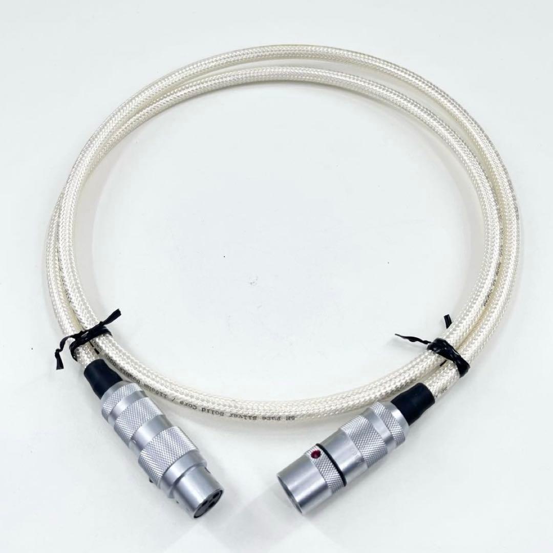 Oyaide 電源ケーブル FTVS-910 純銀単線 110Ω ダブルコア