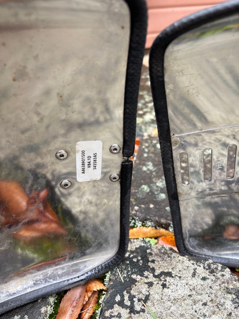 純正⭐︎Mercedes-Benz スペアタイヤカバー シルバー