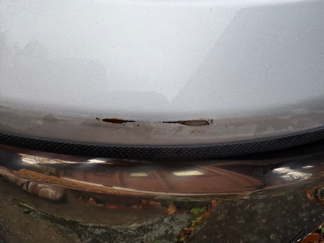 純正⭐︎Mercedes-Benz スペアタイヤカバー シルバー