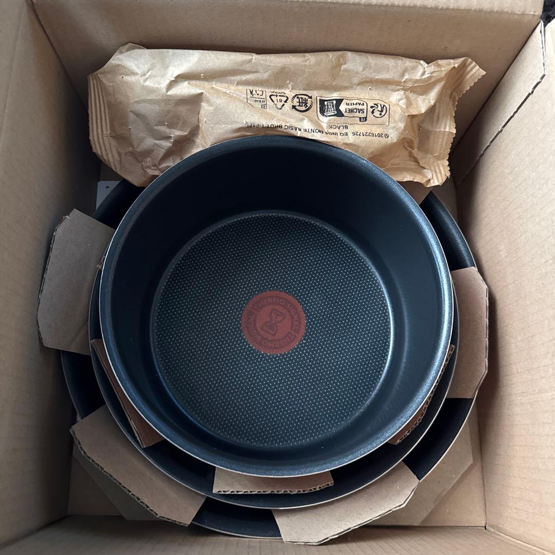 T-fal ingenio Paprika red 鍋・フライパンセット