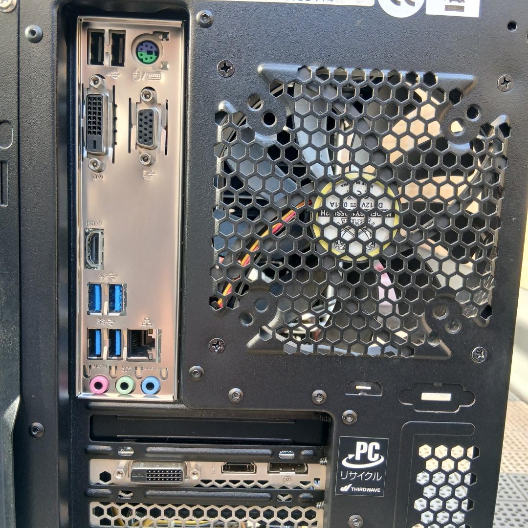 拡張が楽しい♪ Core i7 GeForce 500GBSSD 64GBRAM