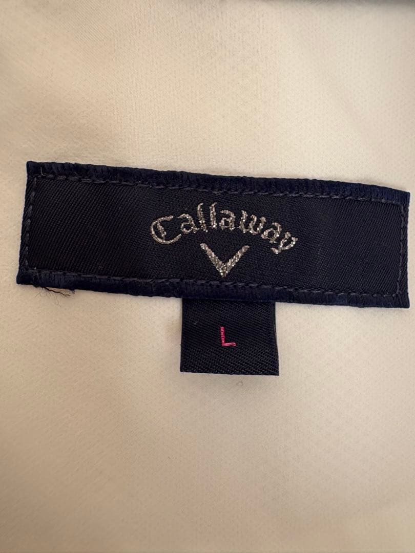 Callaway レディース レインウェア ホワイト　Lサイズ