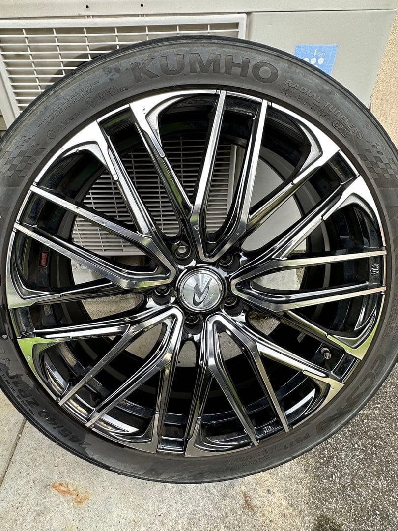 WEDS LEONIS SK 19インチ　ウェッズレオニスSK　４本セット　中古