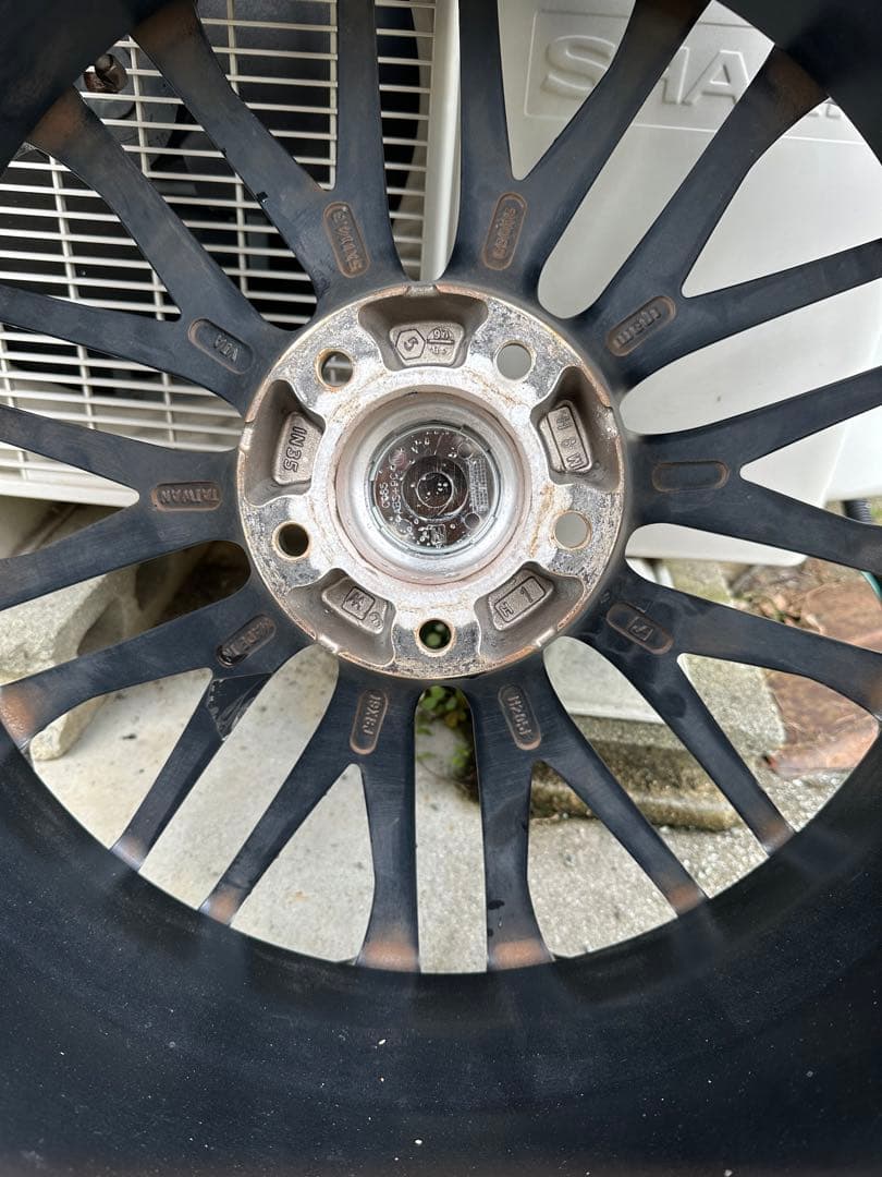 WEDS LEONIS SK 19インチ　ウェッズレオニスSK　４本セット　中古