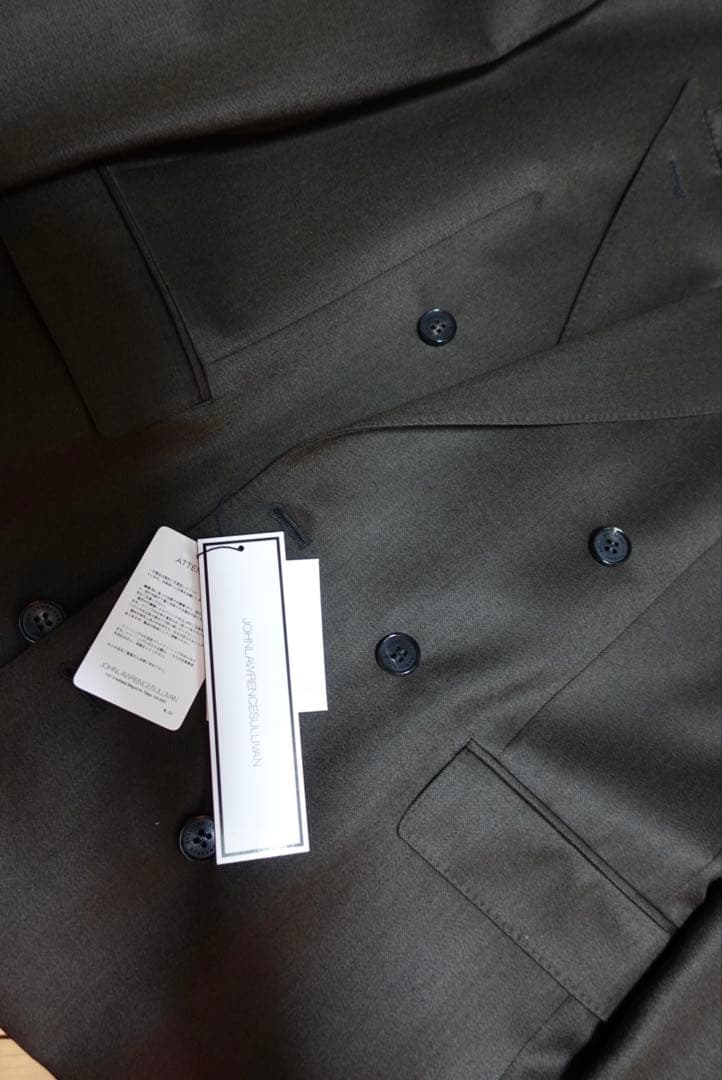 【新品】ジョンローレンスサリバン　変形ダブルスーツ