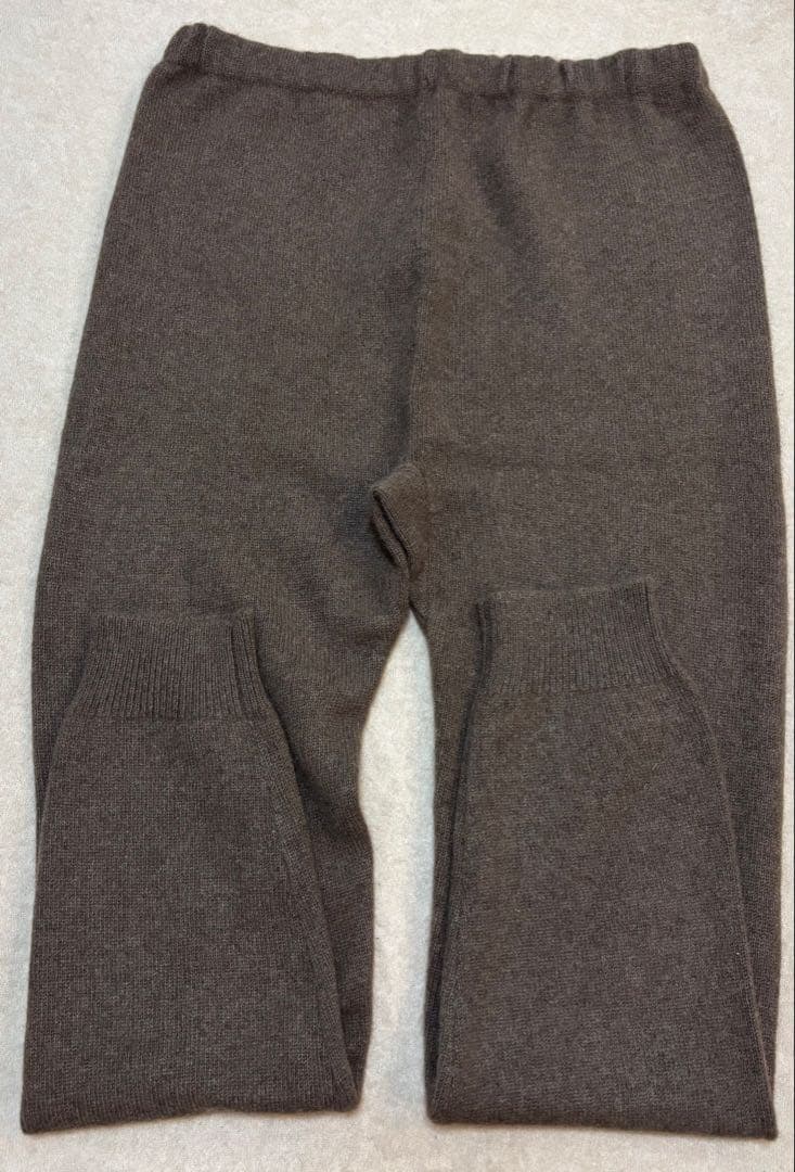 ヤクウールレギンス ヤク100％ XXLサイズ モンゴル産 暖かスパッツ 厚手