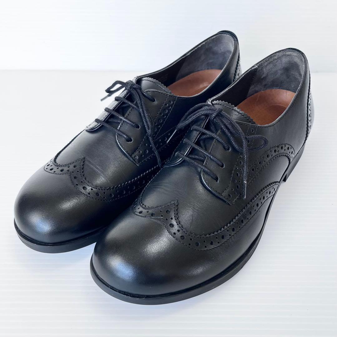 未使用級✨ ビルケンシュトック ララミーロー 黒 レザー 25cm 廃盤