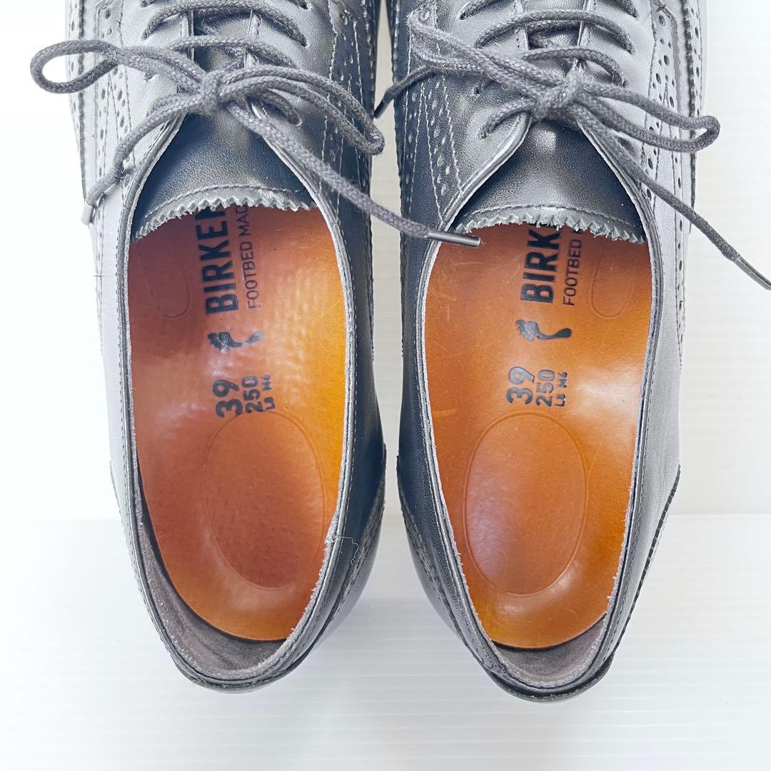 未使用級✨ ビルケンシュトック ララミーロー 黒 レザー 25cm 廃盤