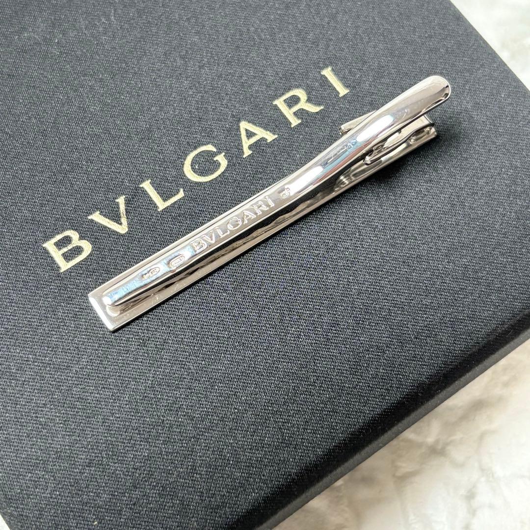 ブルガリ　BVLGARI ネクタイピン シルバー925 スーツ　カフス　シャツ