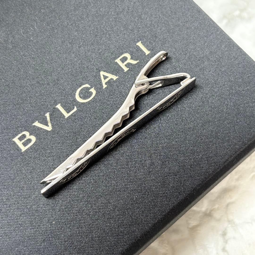 ブルガリ　BVLGARI ネクタイピン シルバー925 スーツ　カフス　シャツ