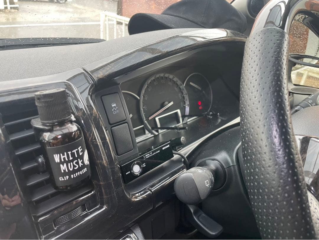 マホガニー調 インパネ ハイエースワゴン