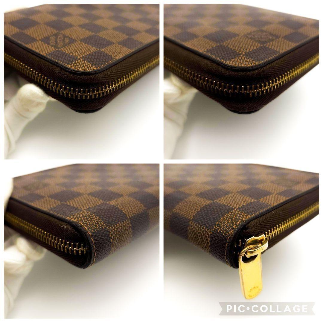 ルイヴィトン　ジッピーオーガナイザー　ダミエ　ラウンドファスナー　長財布　403