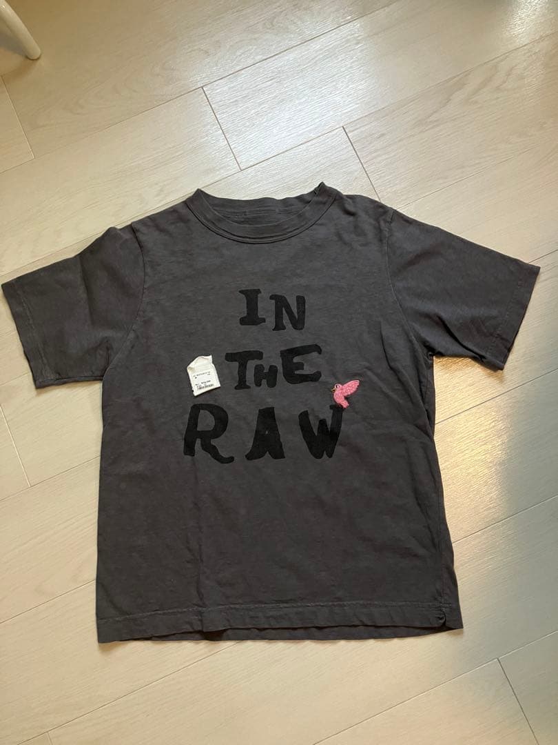 45R バード刺繍ロゴプリントの90845星Tシャツ