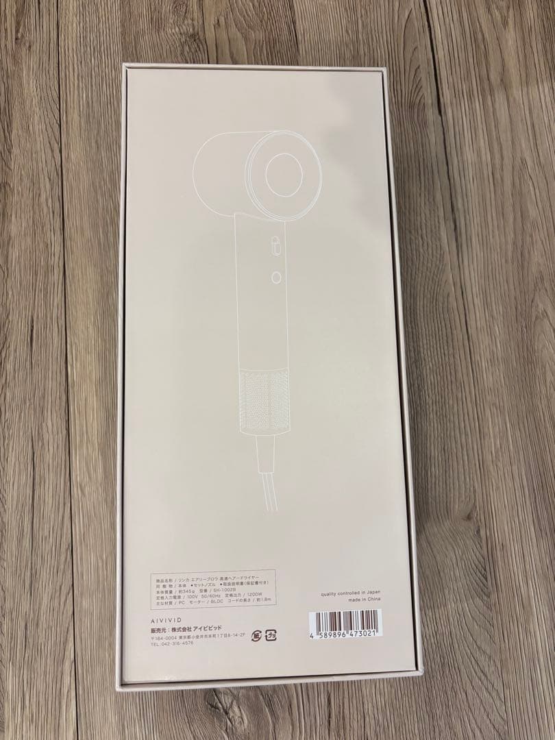 新品未使用　LINKA リンカ　エアリーブロウ　マイナスイオン軽量ドライヤー