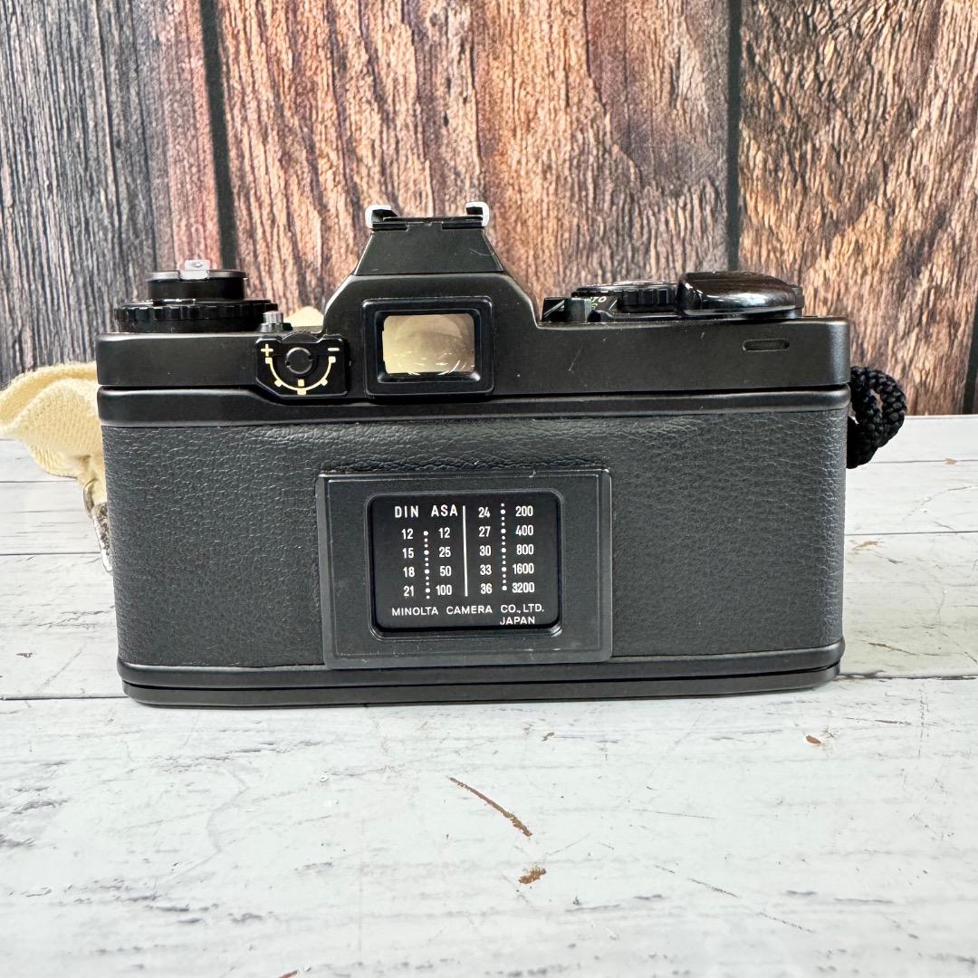 Minolta XD-sフィルム一眼レフカメラ 複数レンズ ケース付