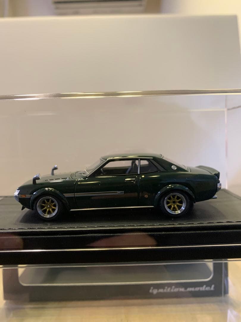 イグニッションモデル　1/43 セリカ　　1600GTV TA22 グリーン
