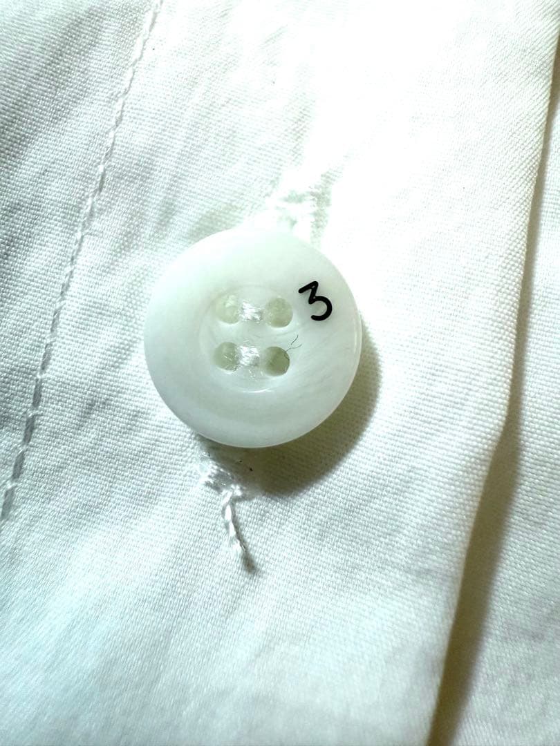 【新品未使用】UN3D. アンスリード ヘムギャザーシャツキャミソール ホワイト