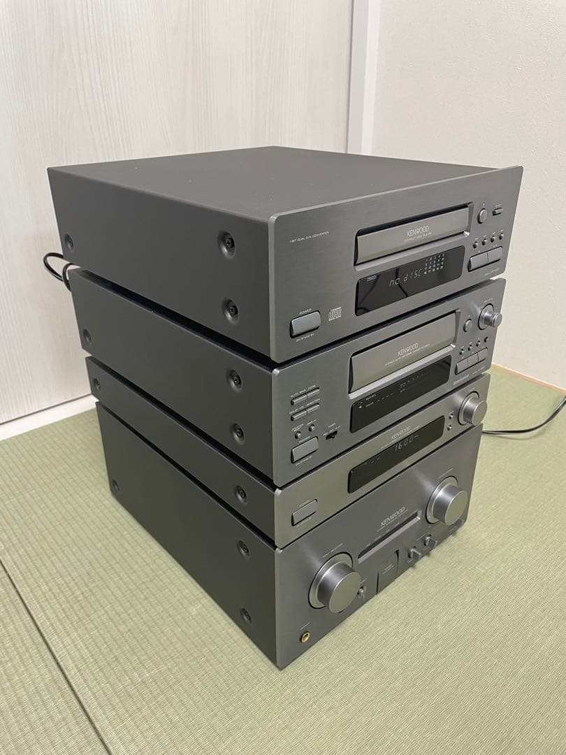 KENWOOD K‘sコンポ　ラジオチューナー　CD カセット　アンプ　即日発送