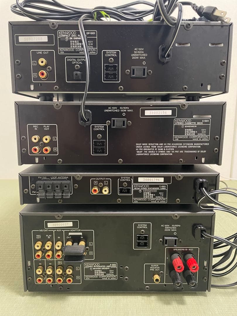 KENWOOD K‘sコンポ　ラジオチューナー　CD カセット　アンプ　即日発送