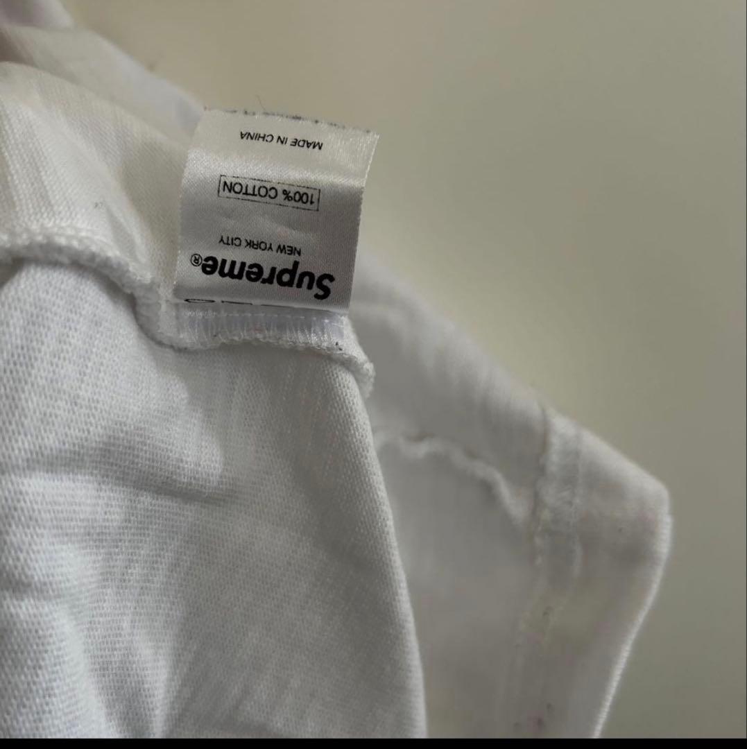 SUPREME 刺繍ロゴ 長袖トレーナー