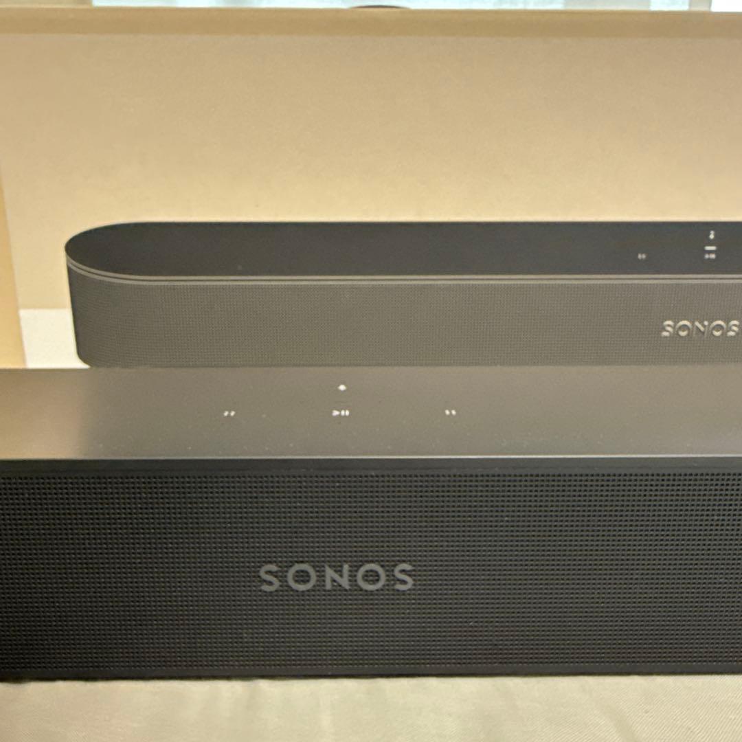 【美品】 【送料込】Sonos Beam Gen2 ブラック サウンドバー