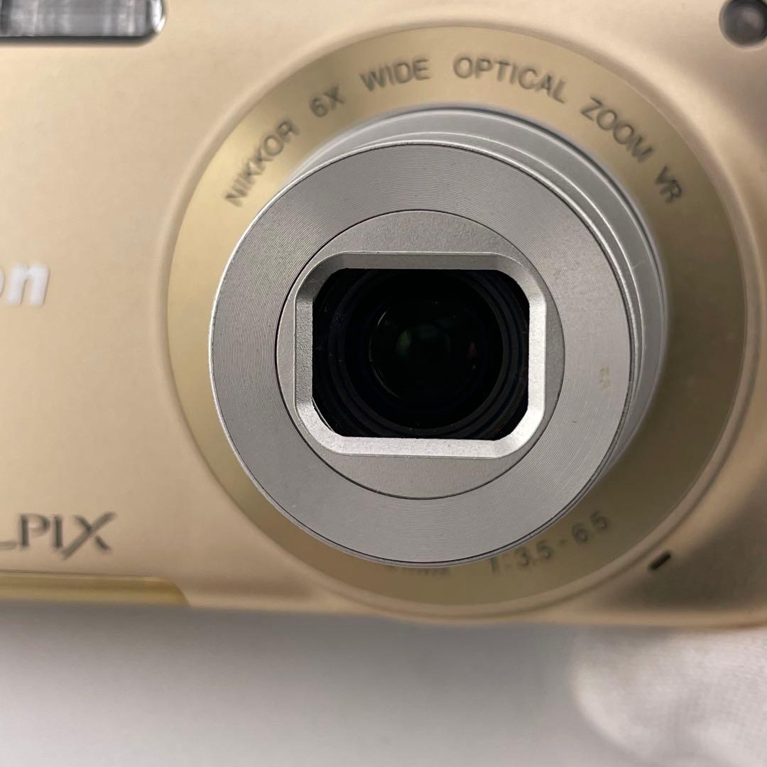 実写美⭕️美品【動作確認済み】Nikon COOLPIX S3300 ゴールド