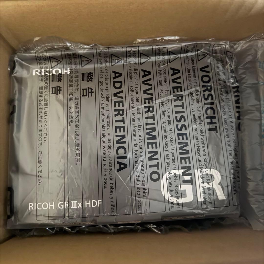 【新品未開封】RICOH GR IIIx HDF [3年保証][即日発送]