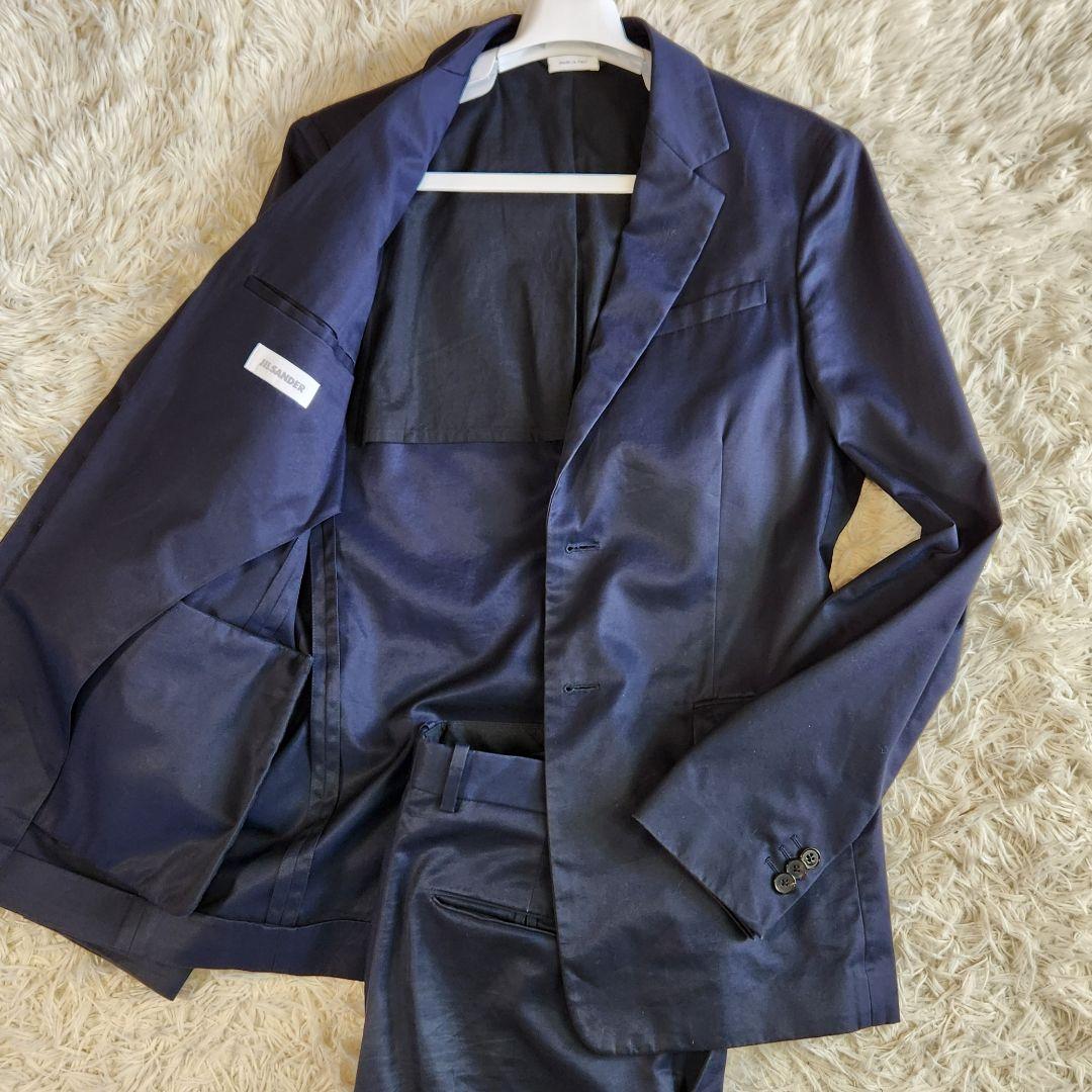 ✨現行タグ JIL SANDER ジルサンダー セットアップ ネイビー