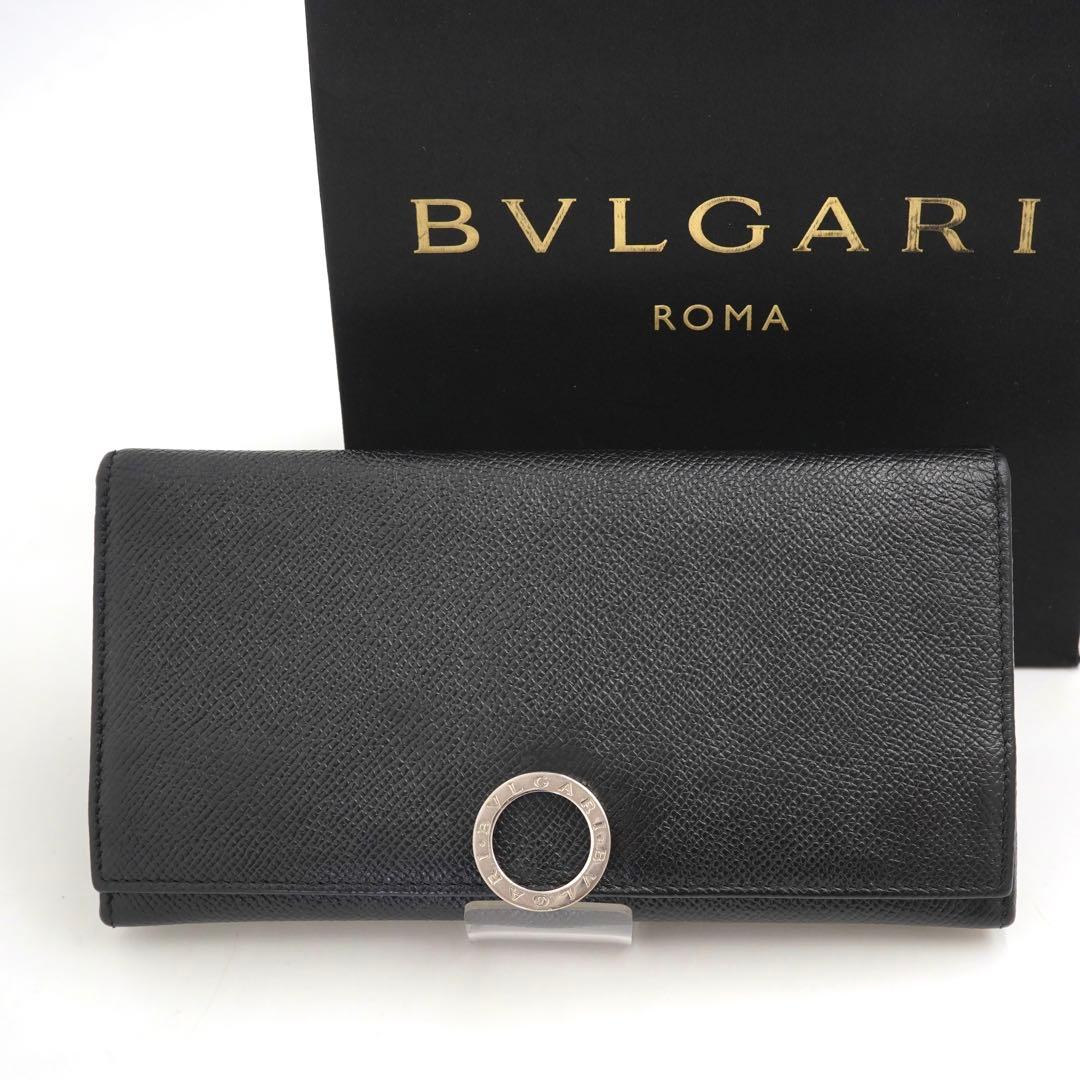✨未使用に近い✨　BVLGARI 長財布　ロゴマニア　クラシコ　サークルロゴ