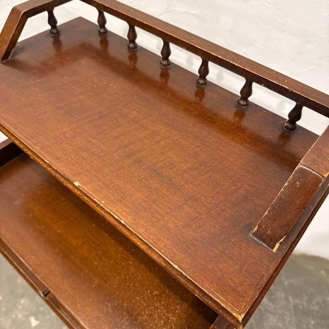 ヴィンテージ　サイドテーブル　ベッドサイドテーブル　フランス