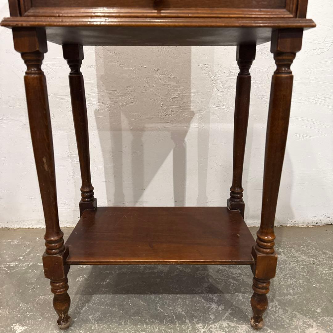 ヴィンテージ　サイドテーブル　ベッドサイドテーブル　フランス