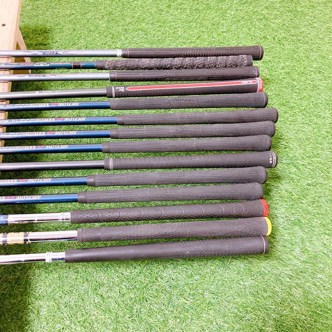 H14.ミズノ　初心者オススメ　ゴルフクラブ　メンズセット　右利き　14本