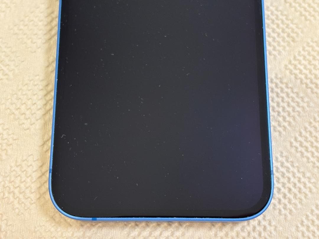 電池91％ Apple iPhone 13 128GB 本体 ブルー 極美品