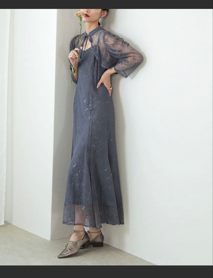 【新品タグ】カナ kana ドレス レースボレロセット M 結婚式 オケージョン