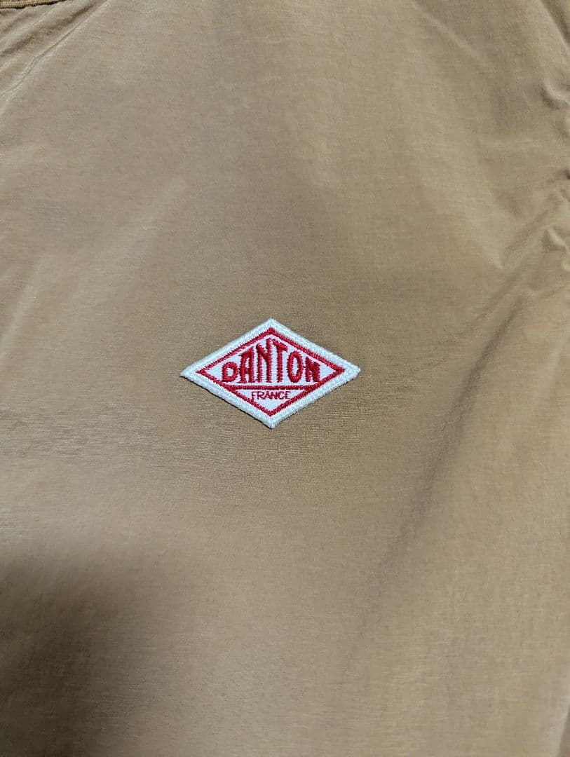 美品　DANTON インサレーションベスト ベージュ サイズ40　Mサイズ