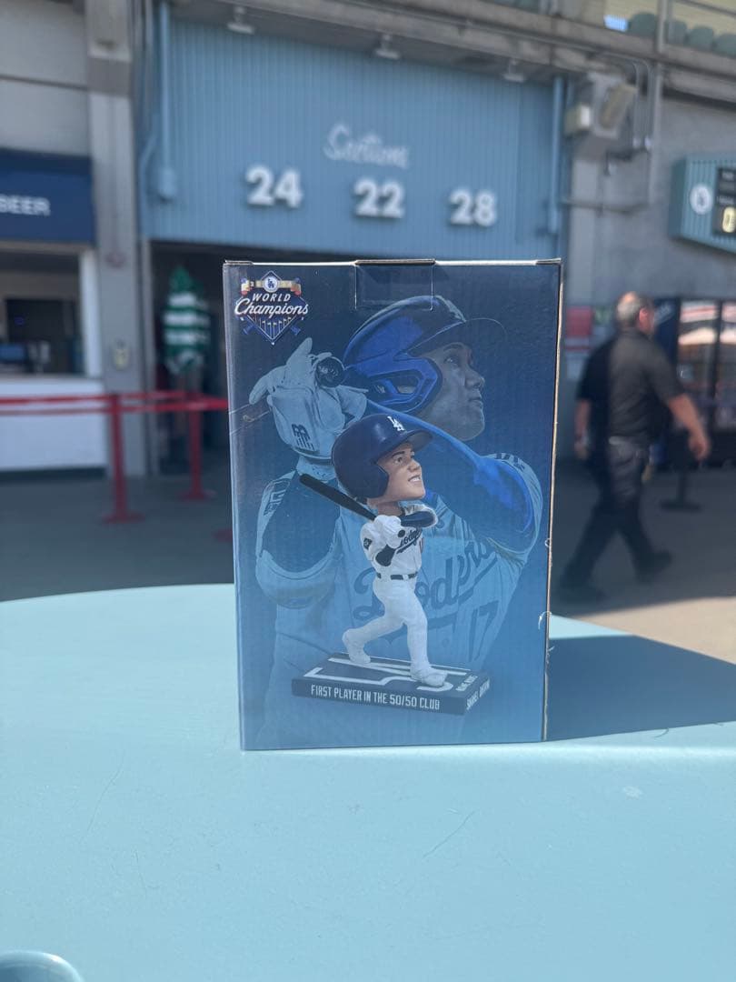 【新品】大谷翔平 ボベルヘッド ドジャース 50/50記念　8/27配布品