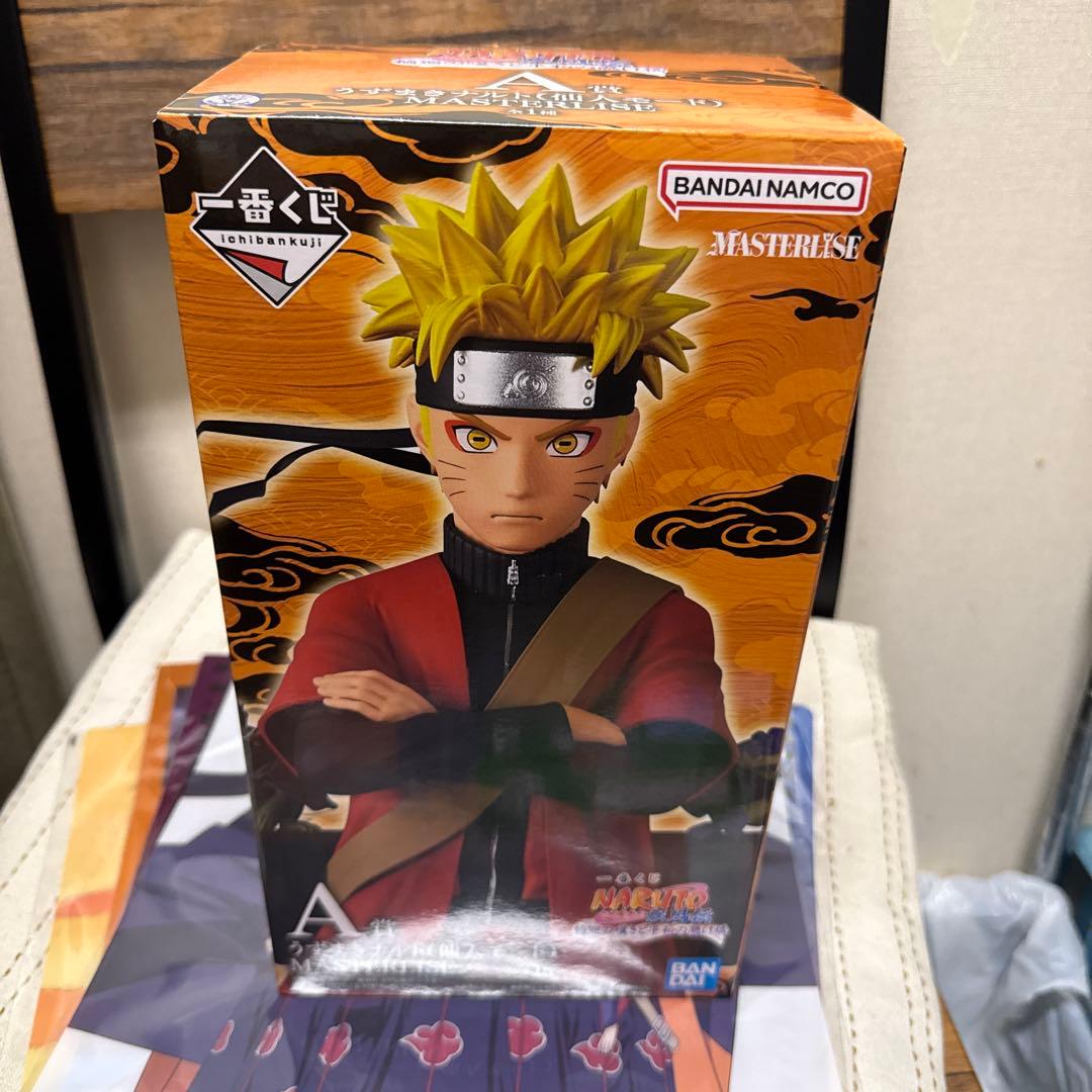 【新品未開封】一番くじNARUTO A賞ナルト仙人モードおまけ付き