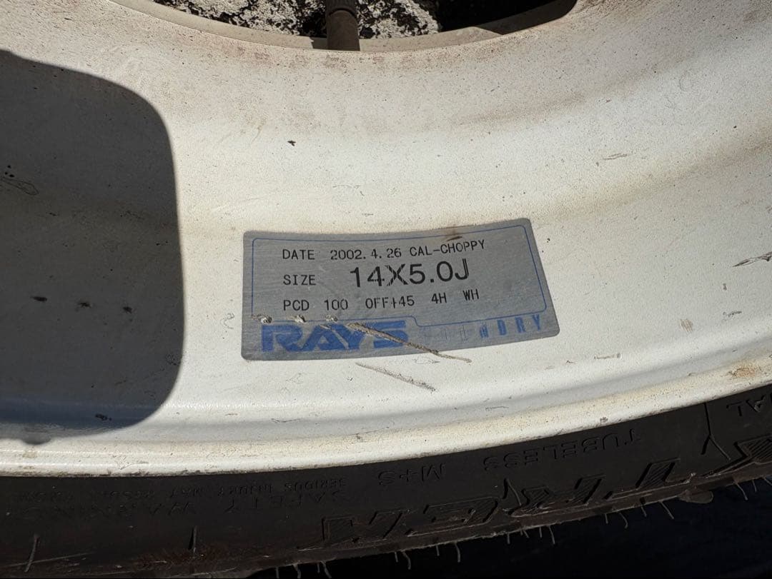 RAYSホイール＆24年製 MAXTREK R/T 165/65R14 4本