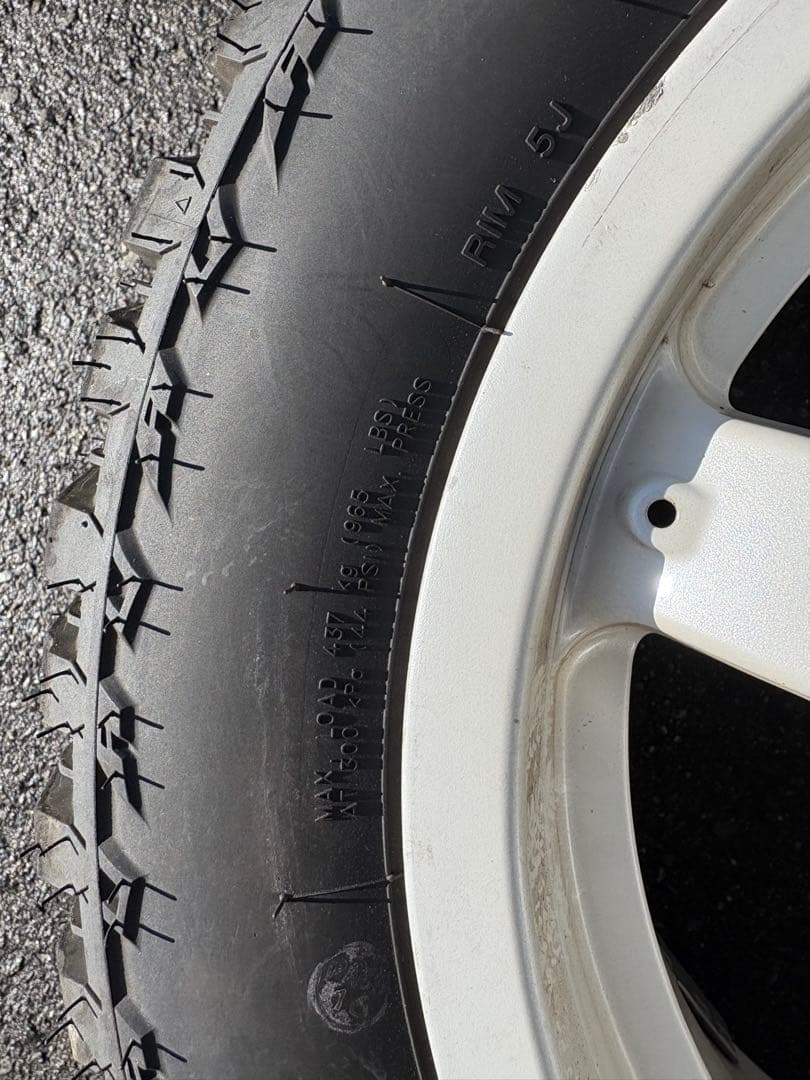 RAYSホイール＆24年製 MAXTREK R/T 165/65R14 4本