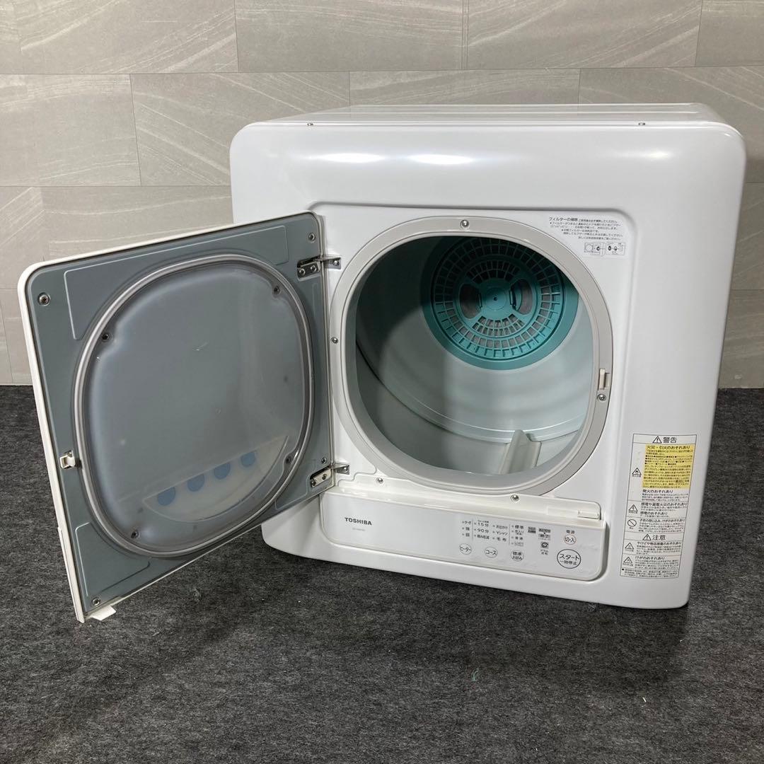 TOSHIBA 衣類乾燥機 6.0kg 2022年製 ED-608 d3780